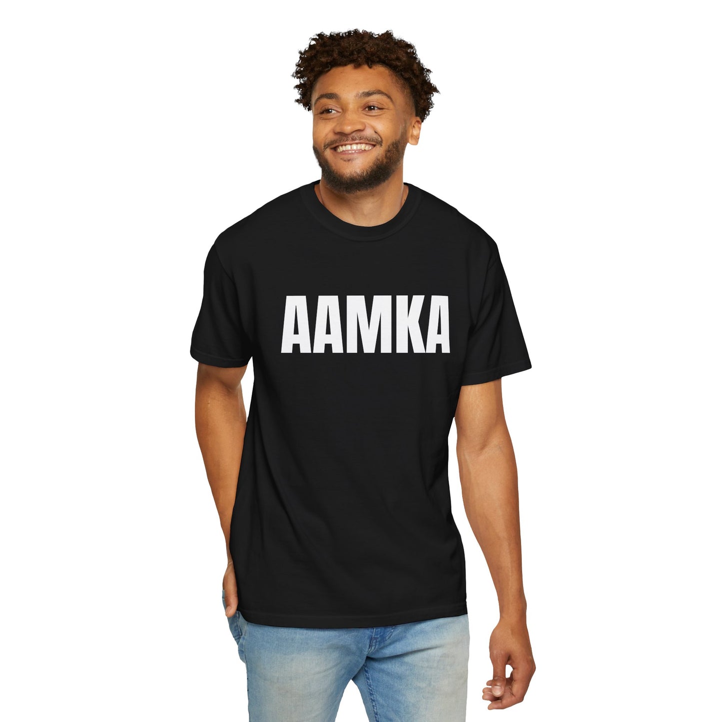 AAMKA Unisex Garment-Dyed T-Shirt - Comfort & Style for Every Occasion